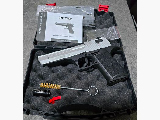 Retay Big Fifty LW Nickel Schreckschuss 9mm PAK 