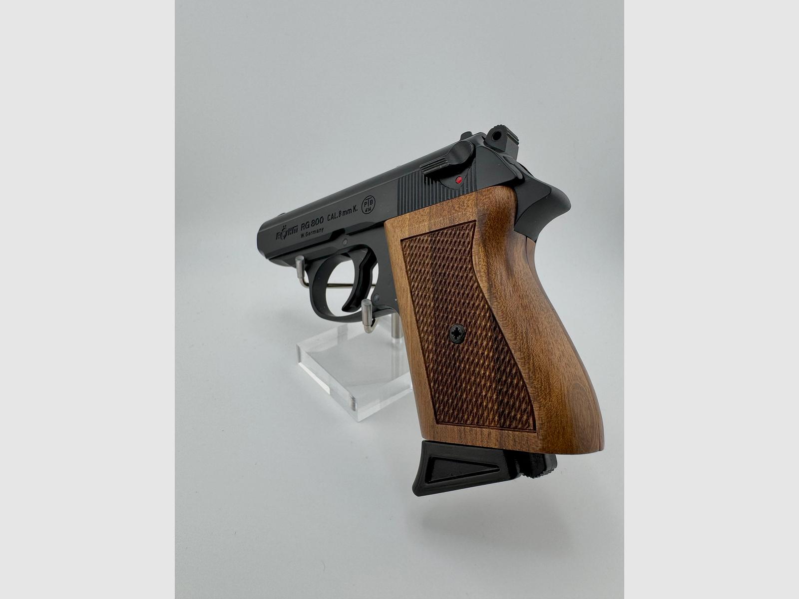 Röhm RG 800 schwarz - PTB 414 - Beschussjahr KB (1991)