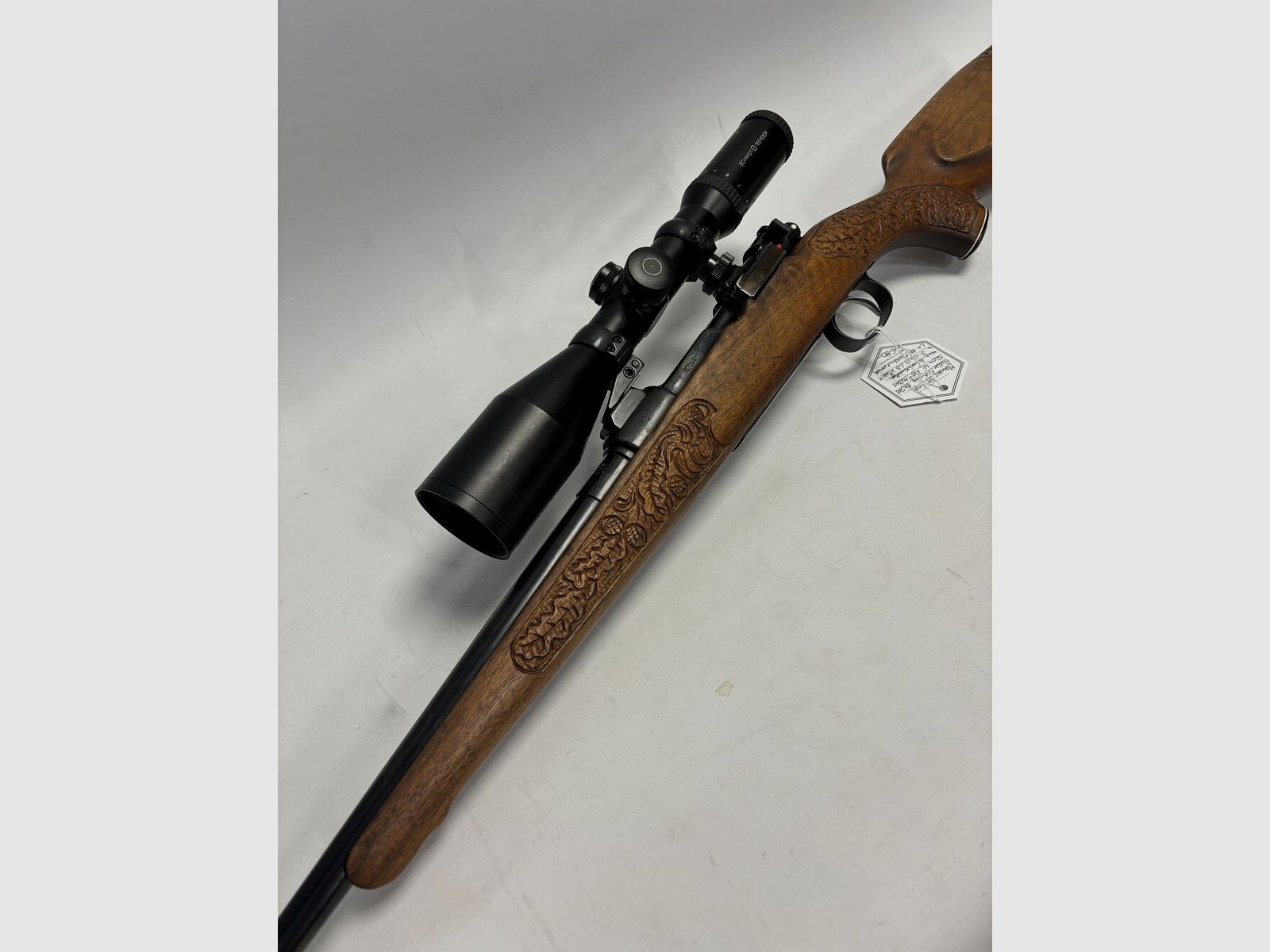 Mauser 98 Geller Fertigung,SM mit 3-12x50 S&B Klassik L44,Fischhautverschneidung