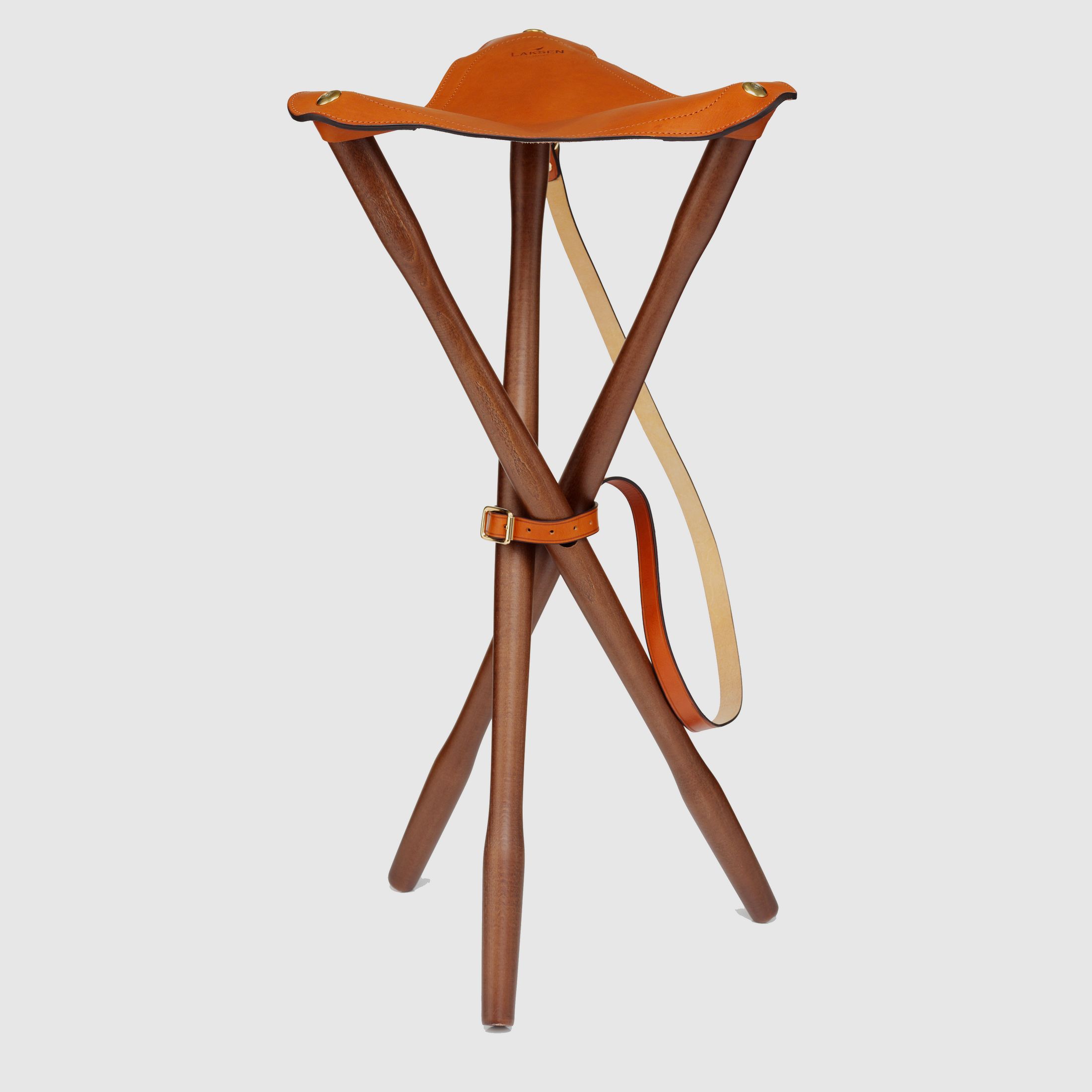 Siège Trépied en Cuir 80 cm Exclusif