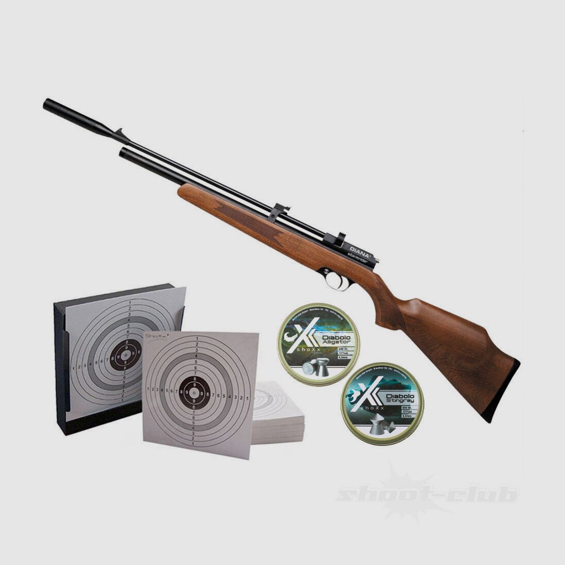 Diana Diana Stormrider PCP 4,5mm Diabolo Set