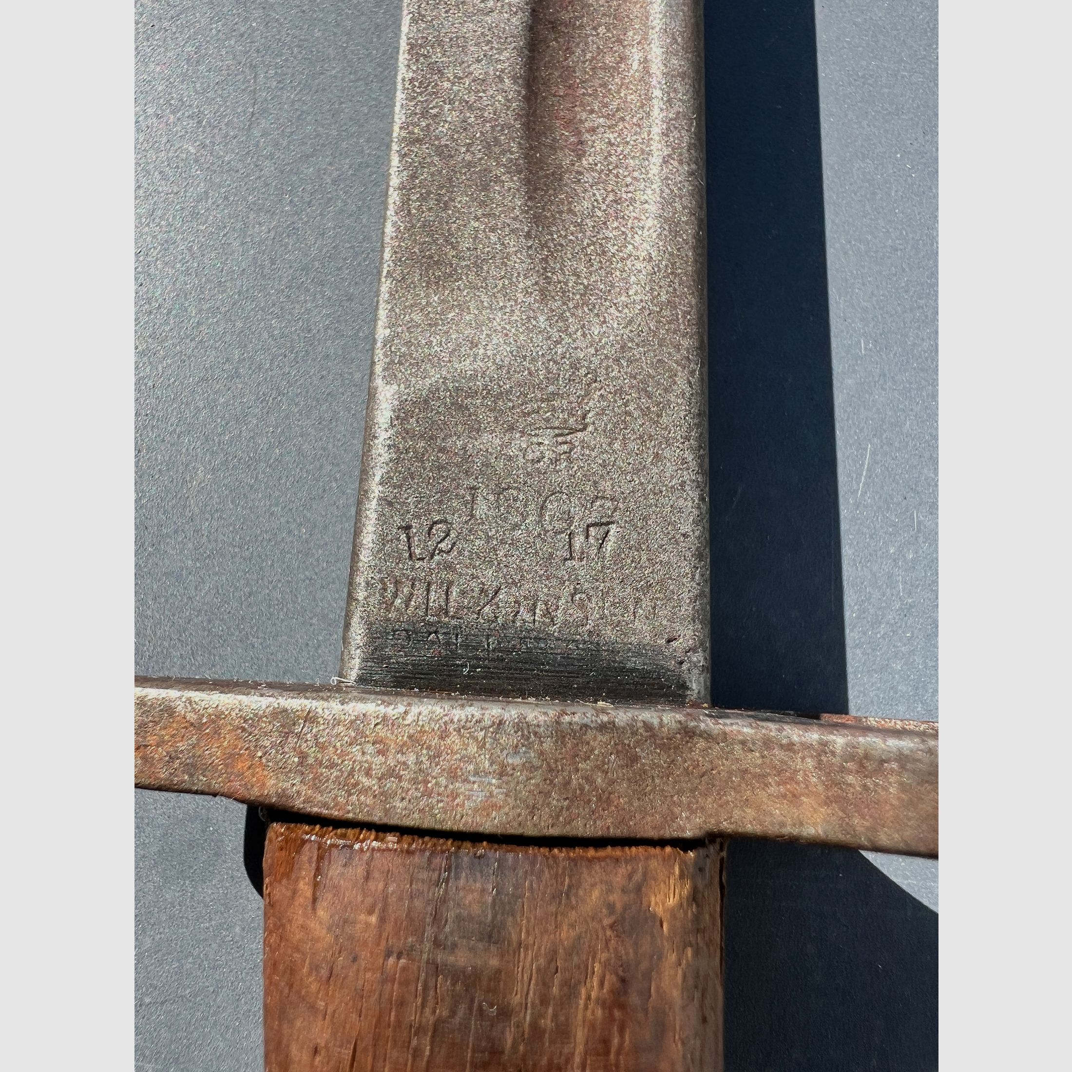 Brits Wilkinson Pattern 1907 bajonet