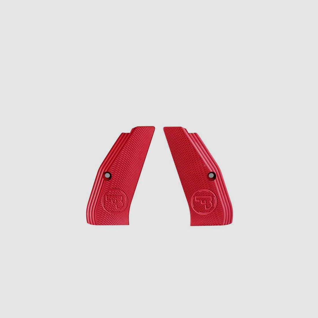 Griffschalen Alu red SP01 kurz mit Jetfunnel