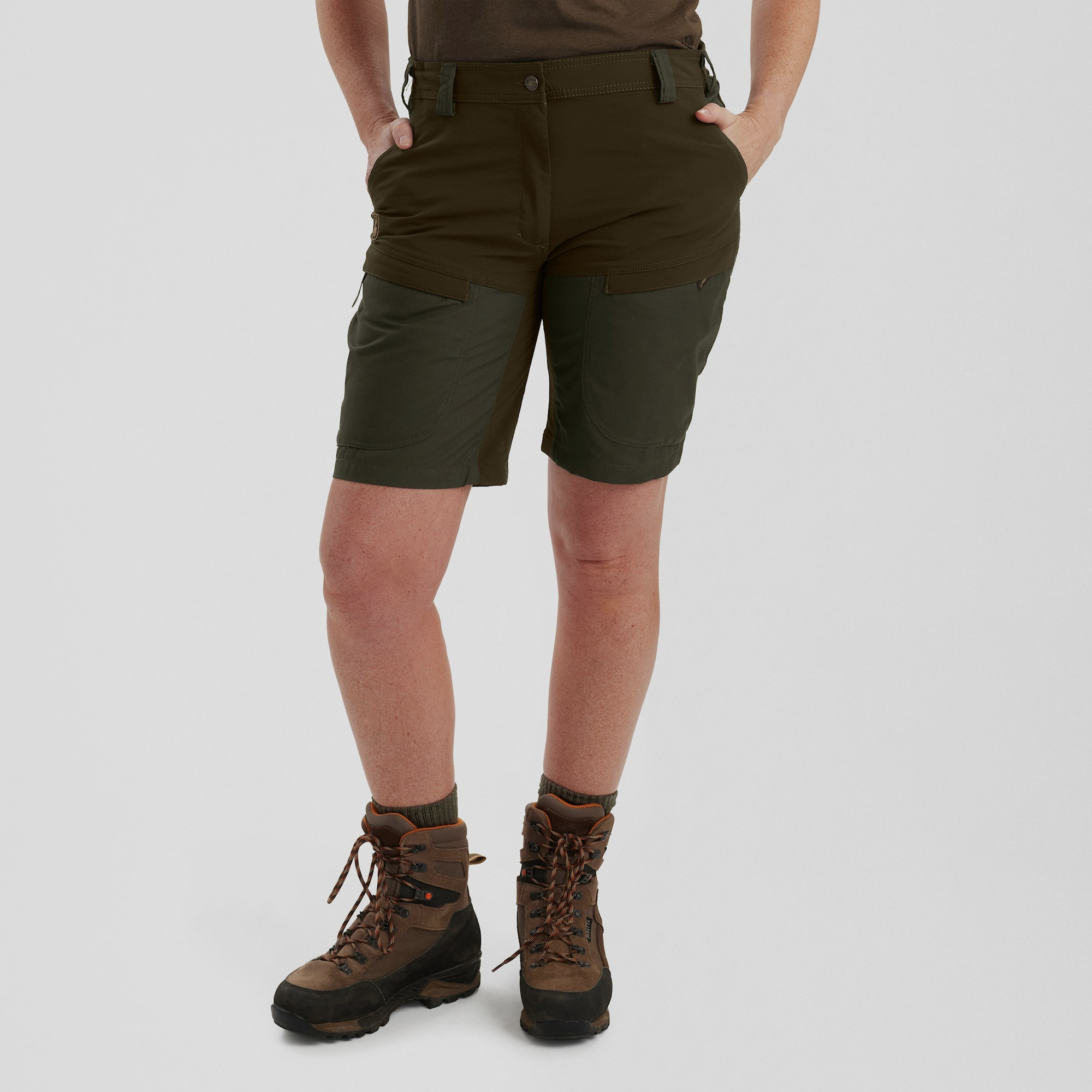 Deerhunter Lady Ann Shorts Deep Green 44