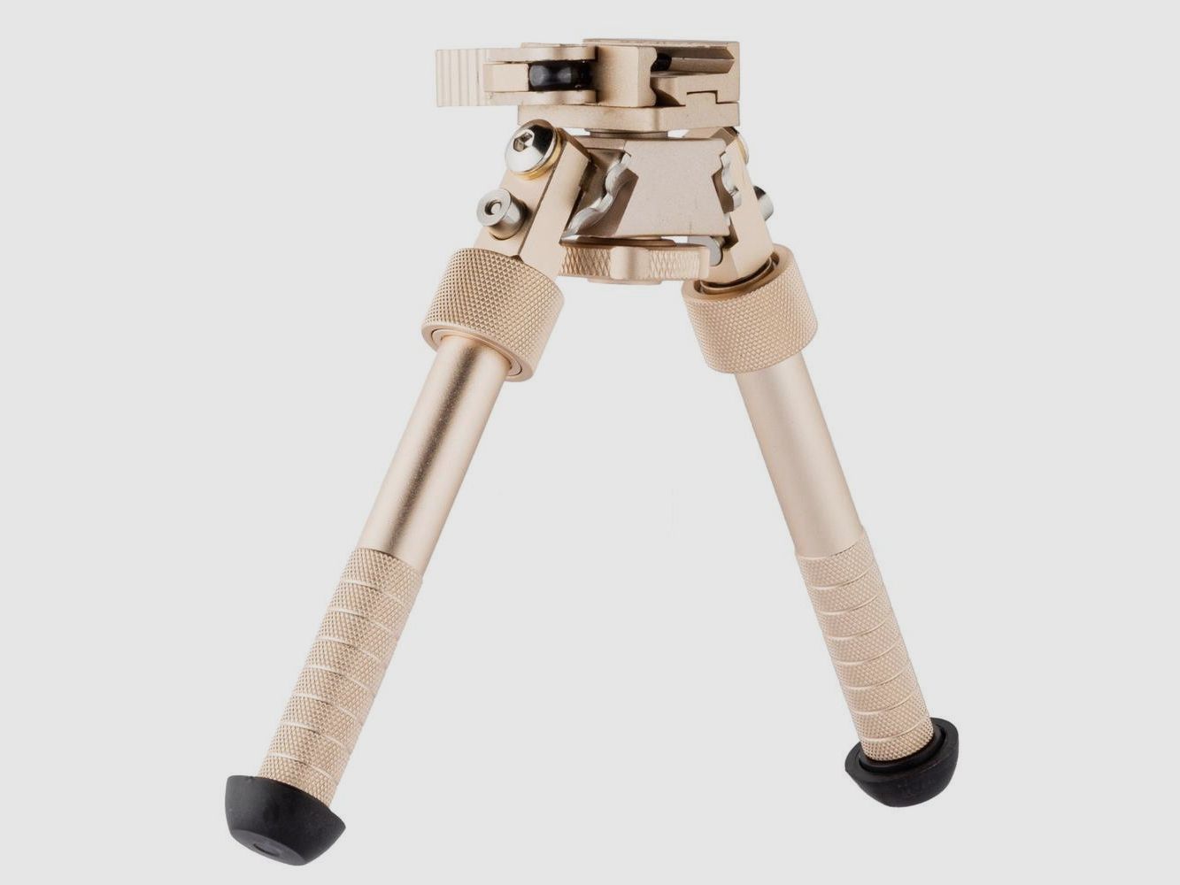 Bipod BO Manufacture RIS Taktisch aus Metall Bronze - Verstellbare Kugelgelenk - Stabilität und Präzision im Gelände, Bild 1 von 5