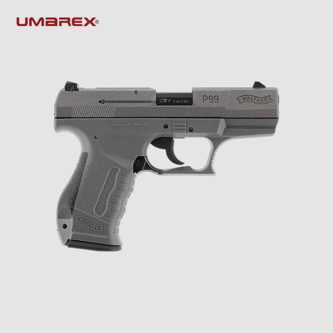 UMAREX WALTHER P99 SV 9mm P.A.K. GREY