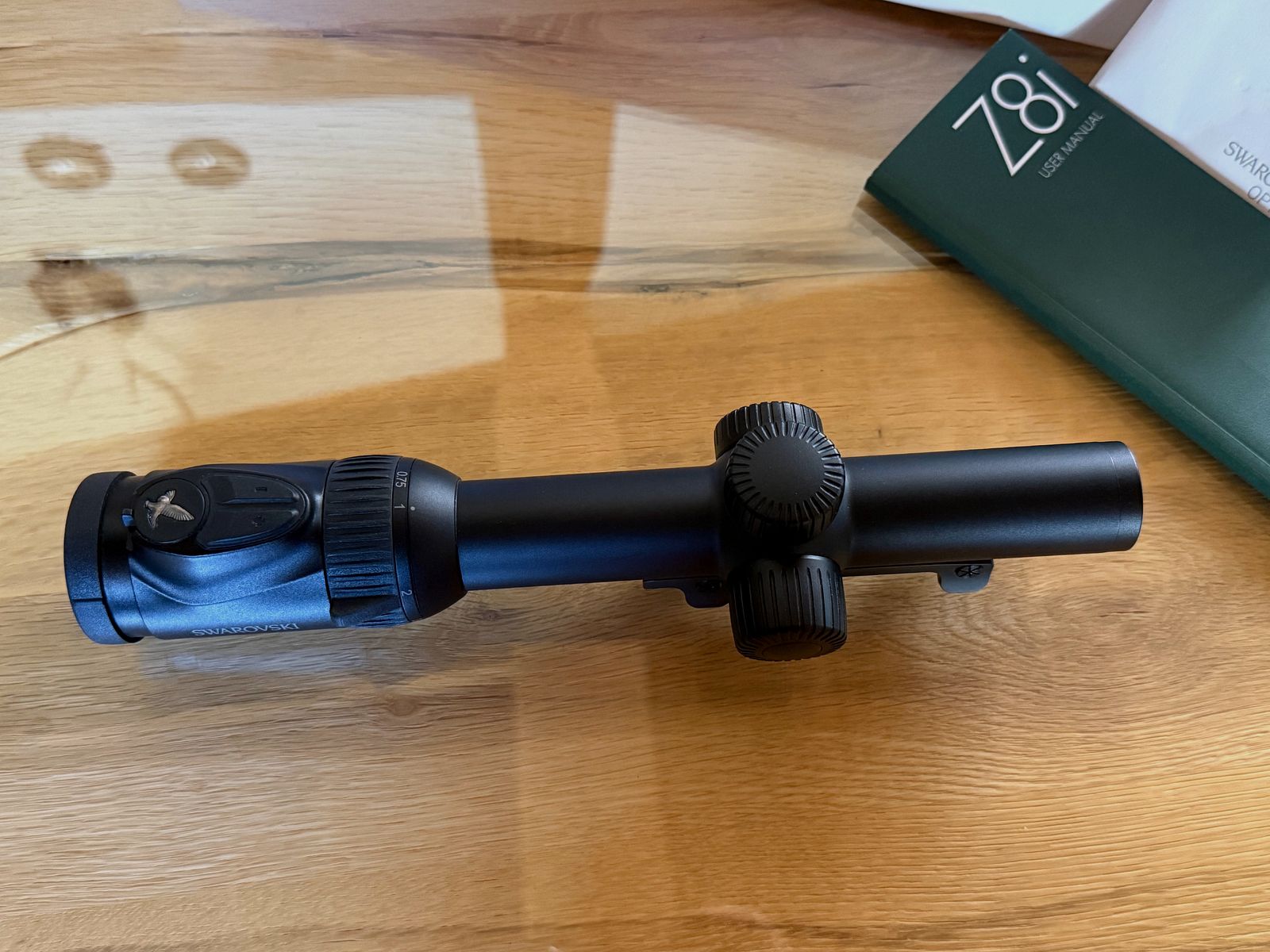 Swarovski Z8i+ 0,75-6x20 scope, like new