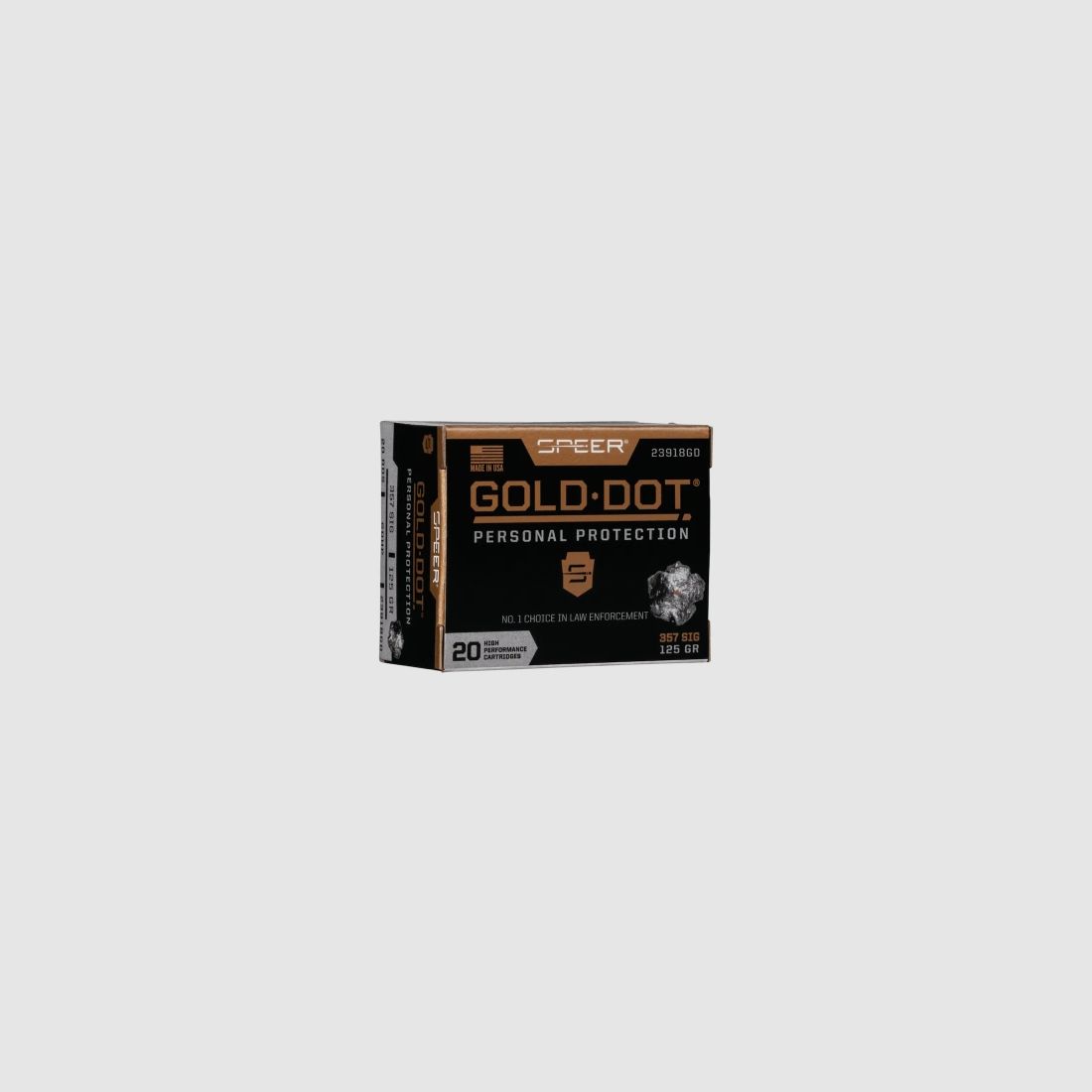 Speer Gold Dot Protezione Personale .357 Sig 125GR GDHP 20 cartucce