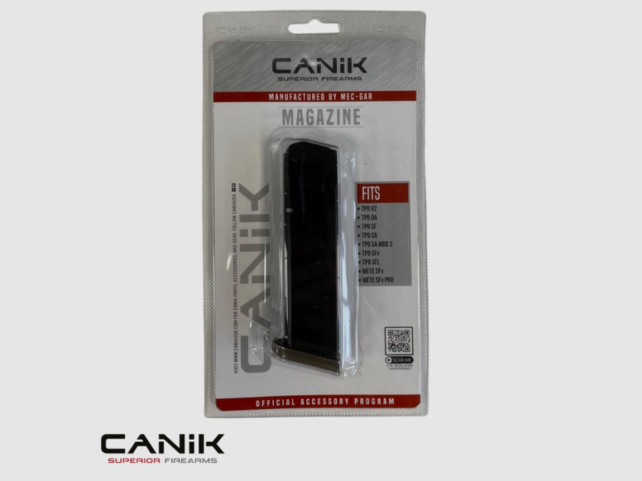CANIK Full-Size-Magazin 18 Schuss + 2-Schuss-Verlängerung FDE MMAC_424, Bild 2 von 3