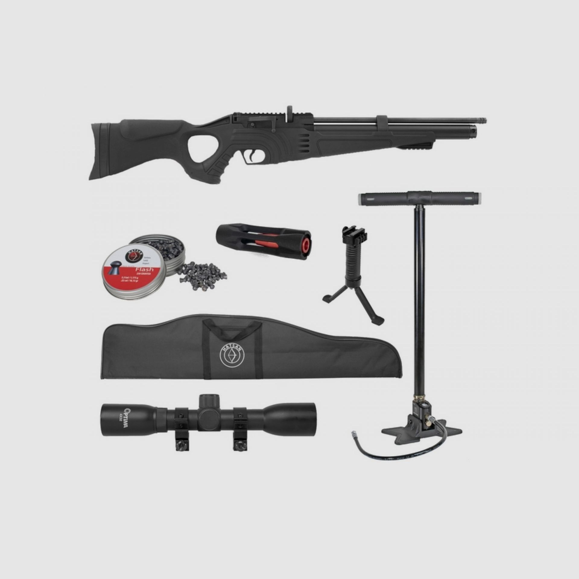 PCP-luchtgeweer Hatsan Flash 101 Set / Set, afbeelding 1 van 7