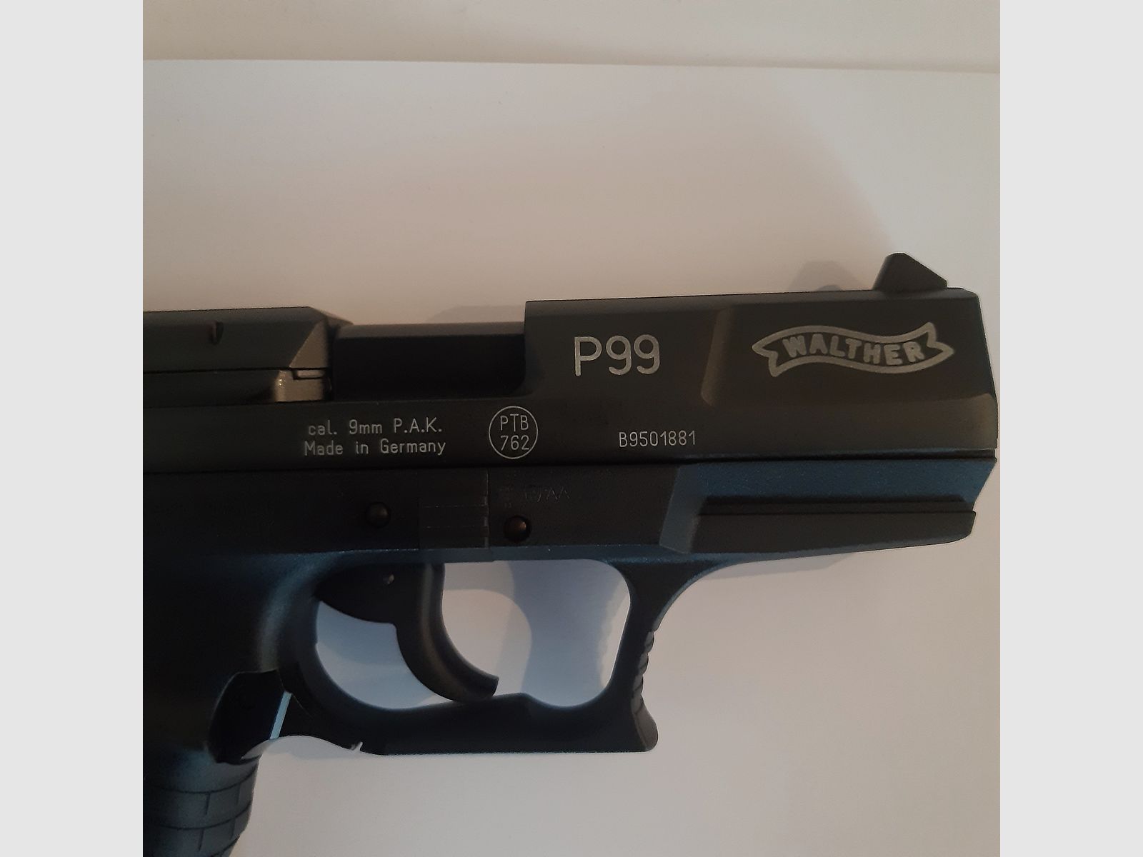 Verkaufe Walther P99 Schreckschusspistole