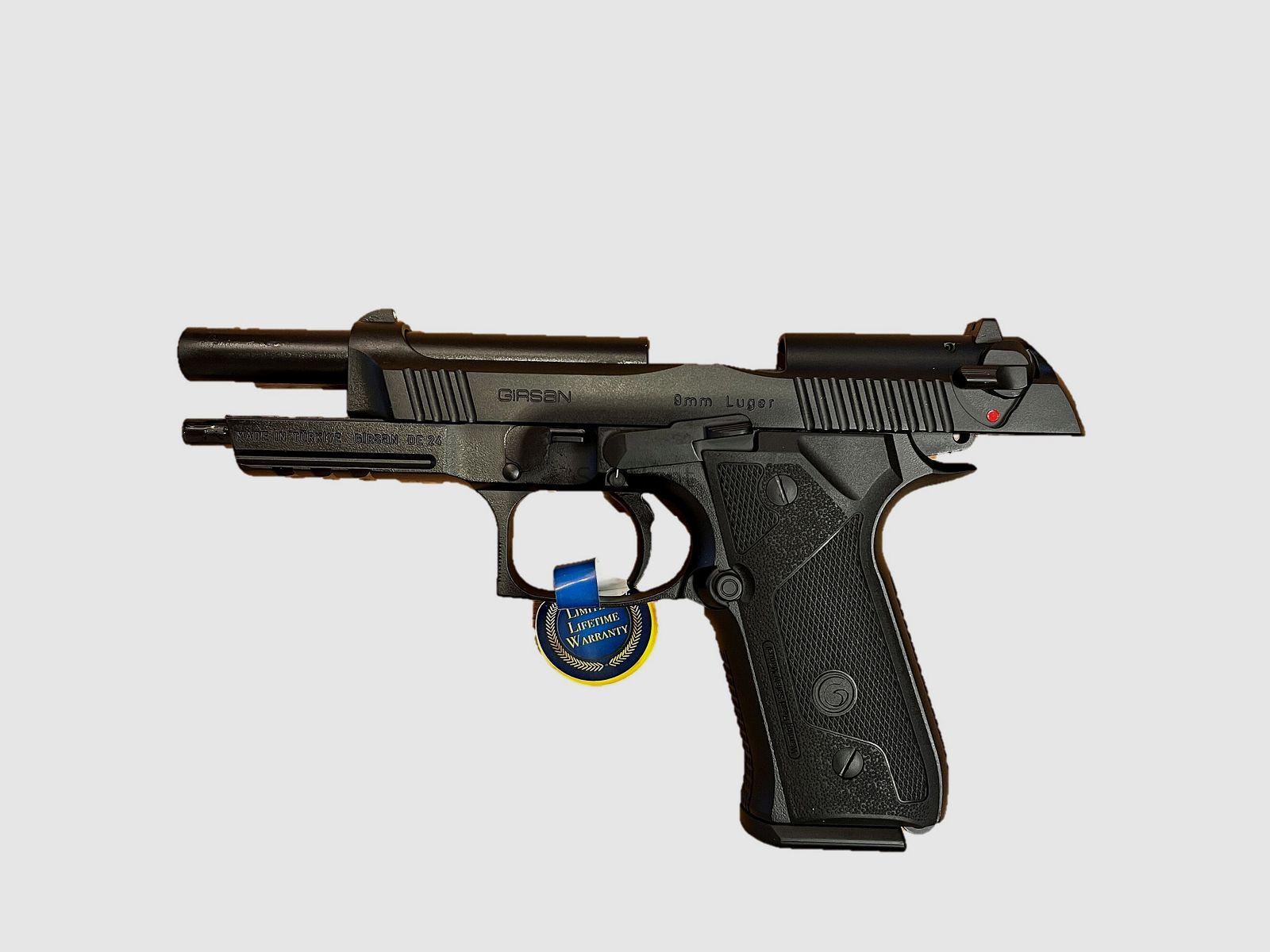 Pistole - GIRSAN MC R9, 4.92" matt Schwarz Toller Einstieg in die Kurzwaffenwelt