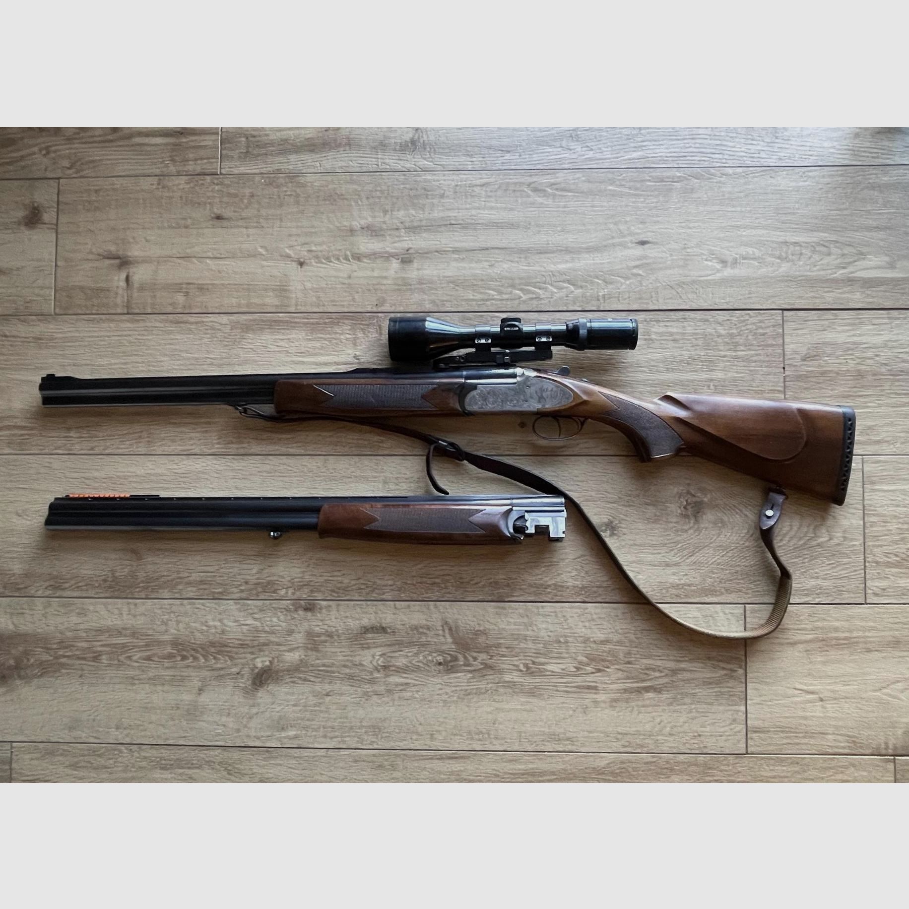 Bockbüchsflinte Kettner S2000 – Kaliber 12/70 - 7x65R mit Wechsellauf