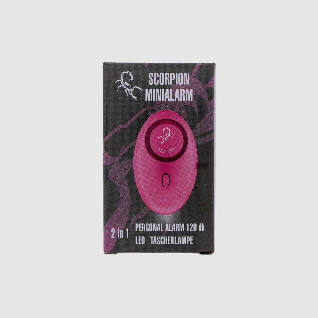 Scorpion Personalalarm 120 db Pink