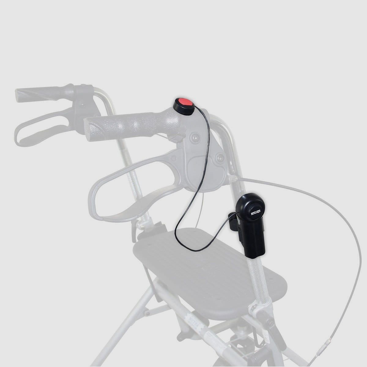 Schutzalarm für Rollator, Rollstuhl, Gehstock