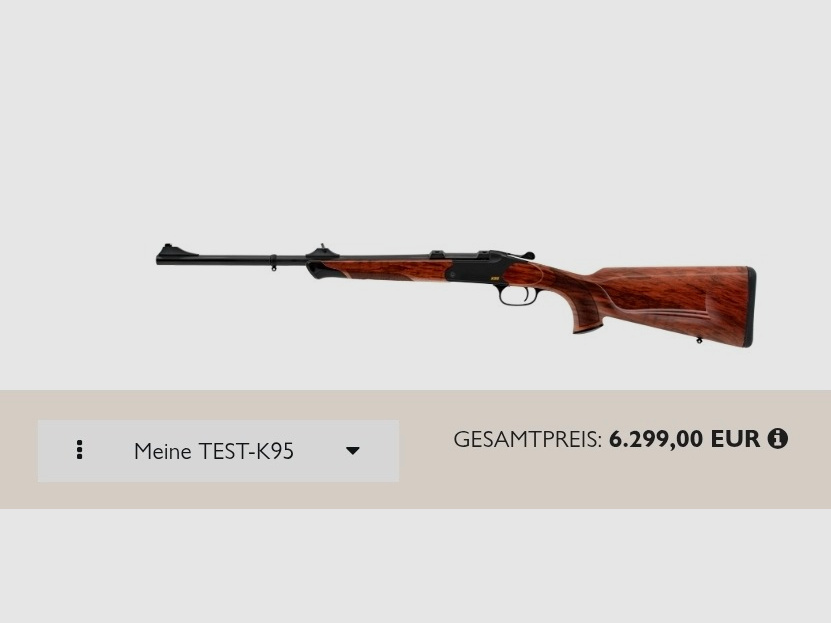 Blaser K95, Kal. 308 Win., 52cm Lauf, Holzklasse 4