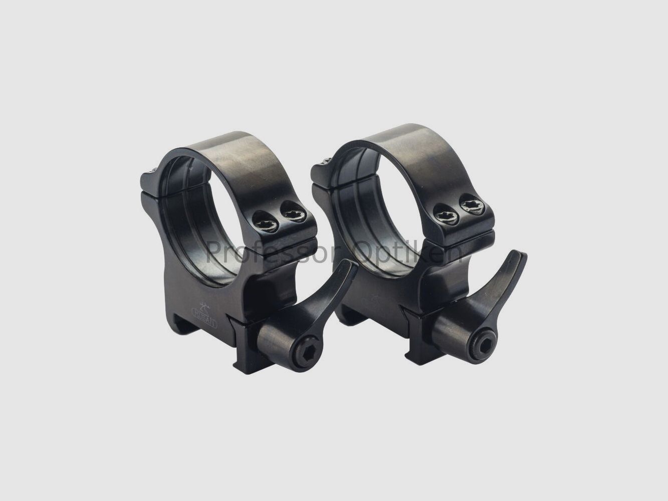 RUSAN 34mm Ringmontage für Weaver/Picatinny mit Schnellverschluss (2er Set) - Bauhöhen nach Auswahl