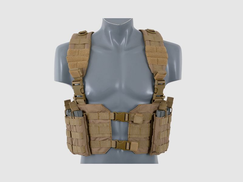 Split Front Chest Harness - Coyote [8FIELDS]