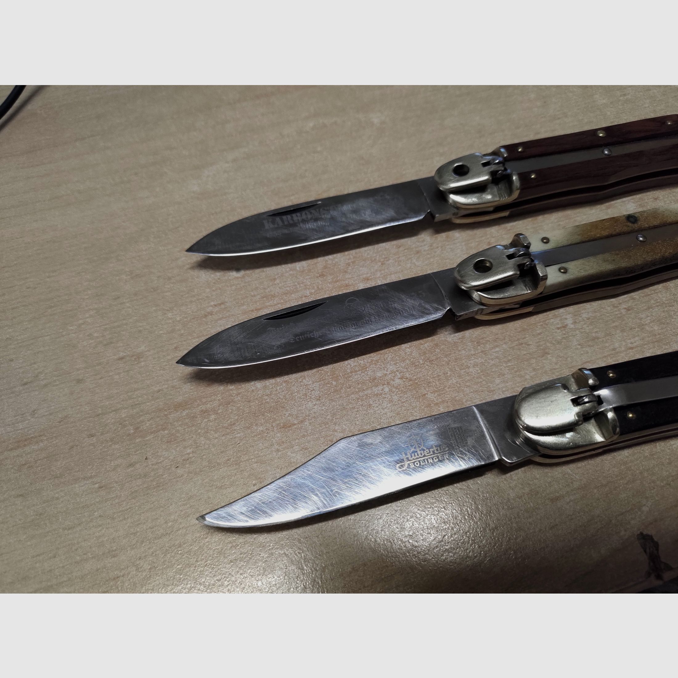 Bundle of spring knives Hubertus