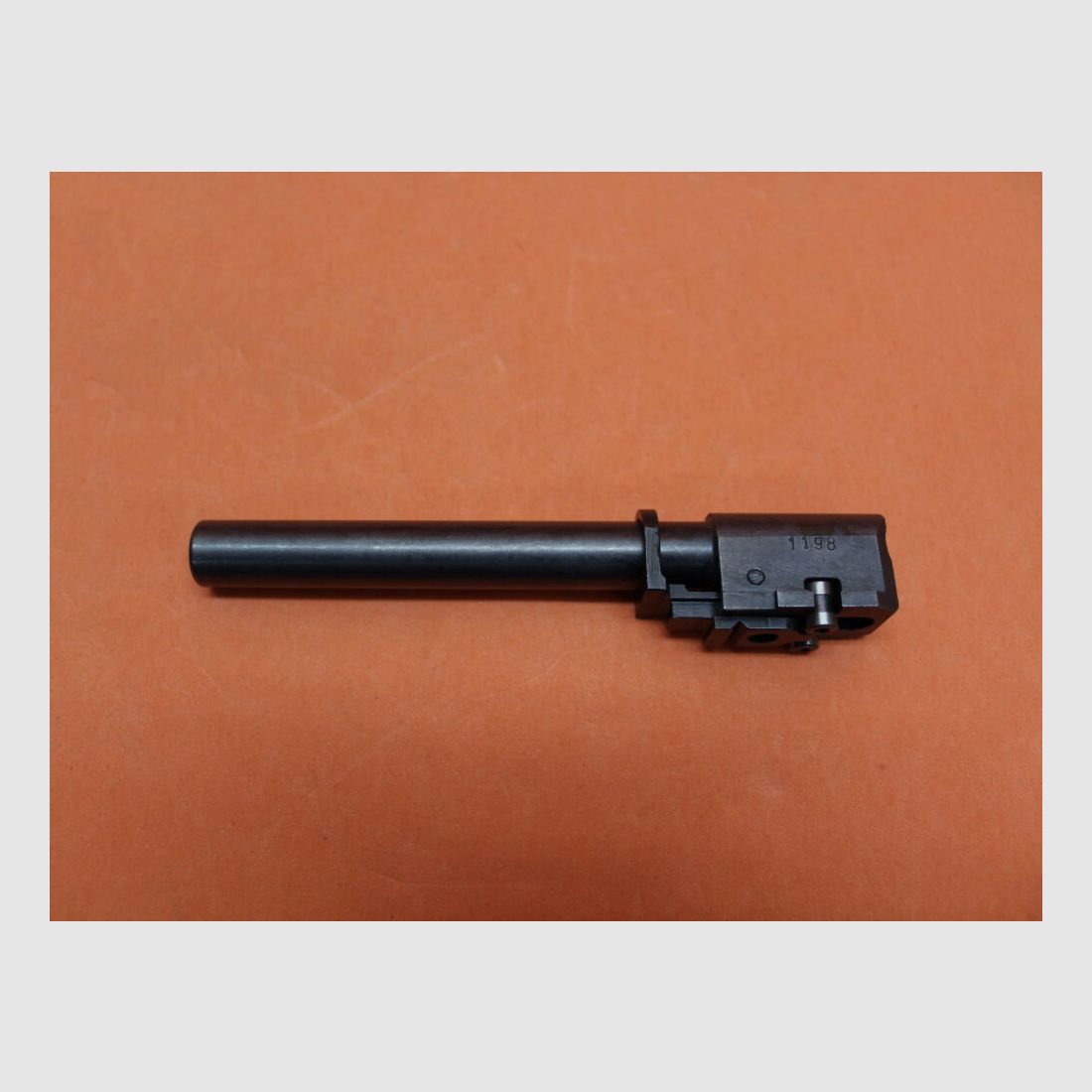 Zbrojovka Brno wymienna lufa 9mm Luger Zbrojovka Brno CZ vz.52 długość 120mm w tym element blokujący/ rolki