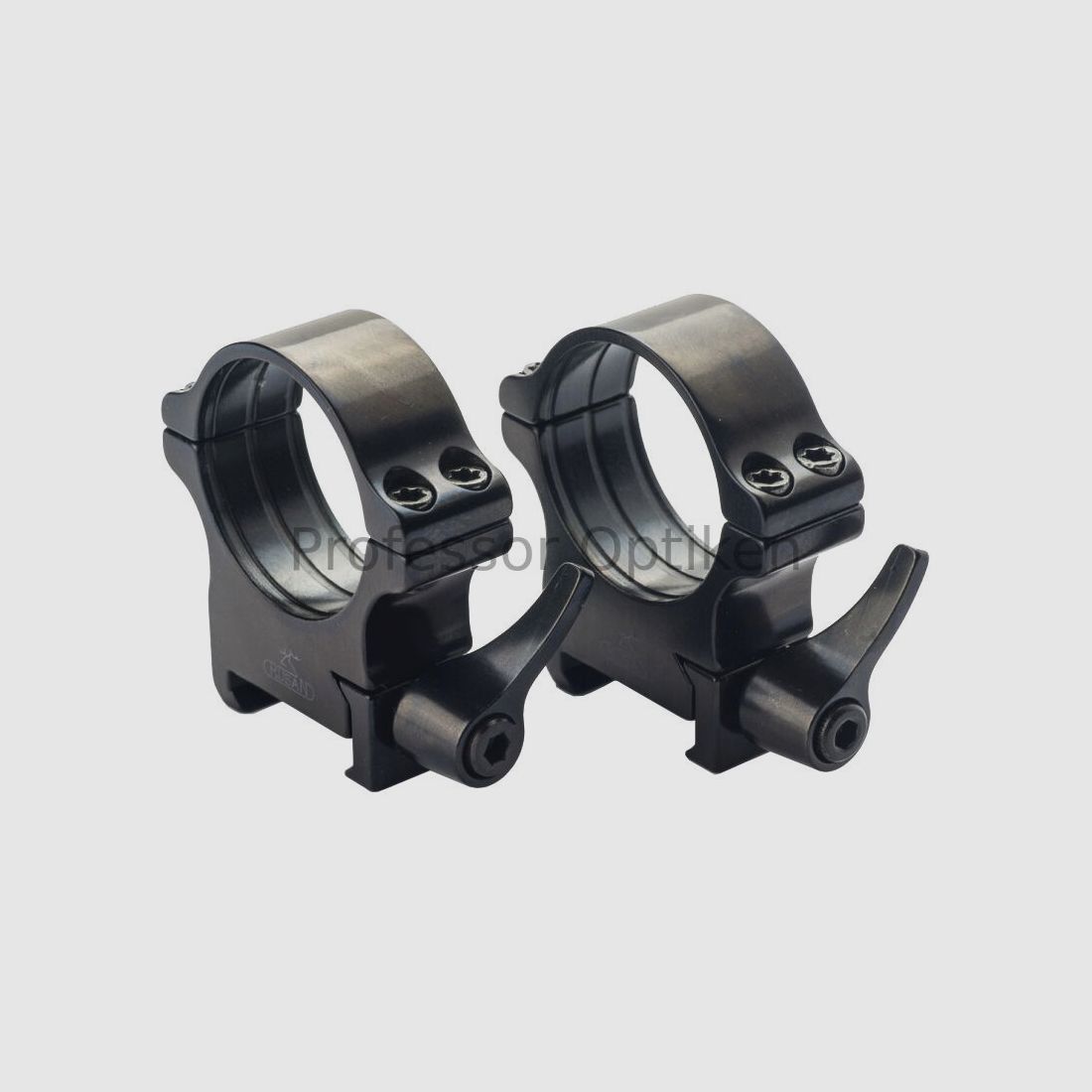 RUSAN 34mm Ringmontage für Weaver/Picatinny mit Schnellverschluss (2er Set) - Bauhöhen nach Auswahl
