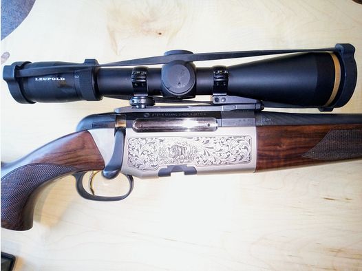 Steyr Mannlicher Luxus .270 WSM mit Leupolt VX-6  3-18x50/ Leutabs. Duplex. Mündungsgewinde