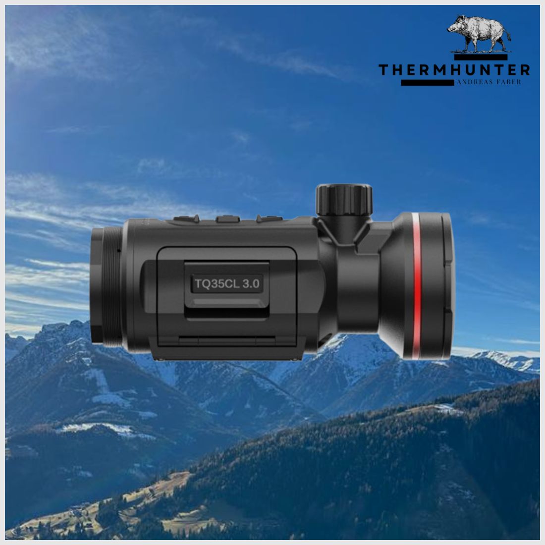 Hikmicro Clip-On Thunder TQ35CL 3.0 Compleetset met adapter -NIEUW-