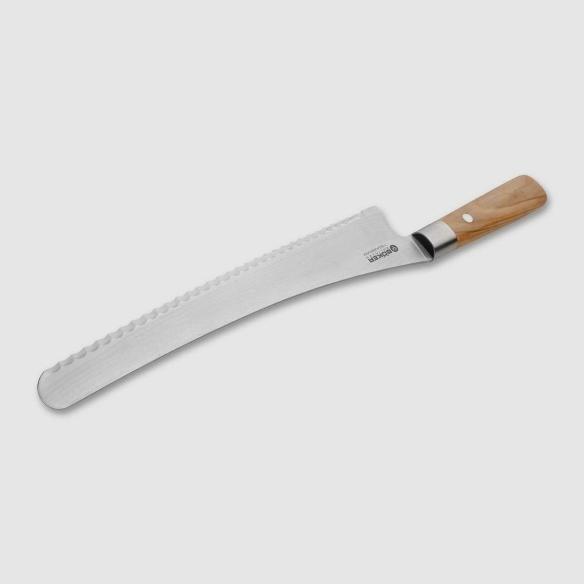 Böker Damast Olive Brotmesser, Bild 4 von 10