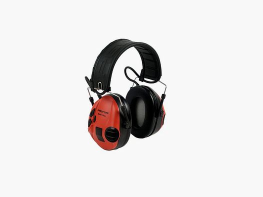 3M Peltor Protezione Auricolare SportTac Rossa