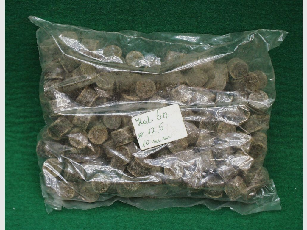 Melchior Hess	 Tapones de fieltro duro engrasados Cal.50