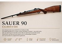 SAUER 90 caliber 8×68S niemal jak nowy