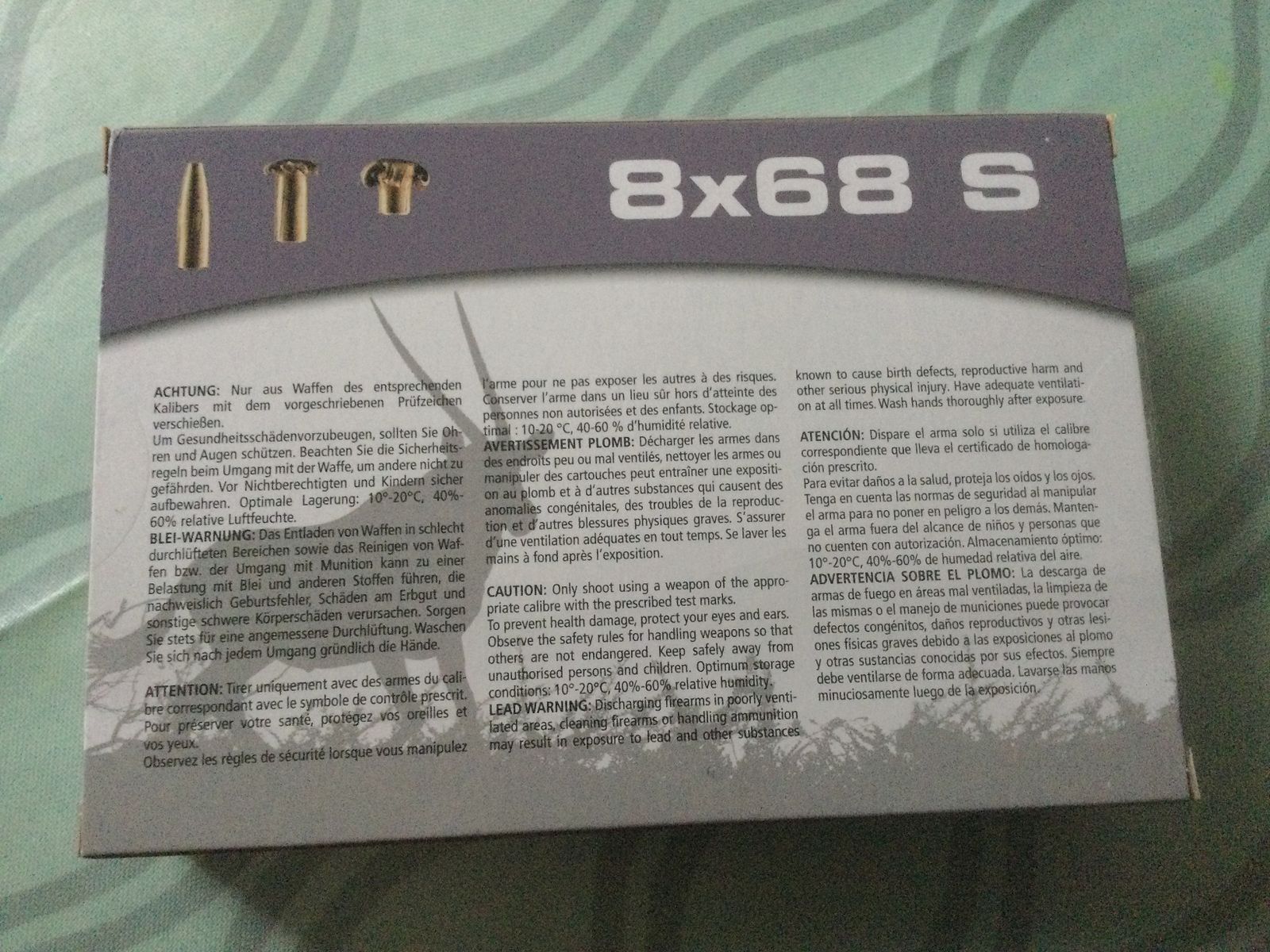 Patrones Blaser CDP 8x68 S