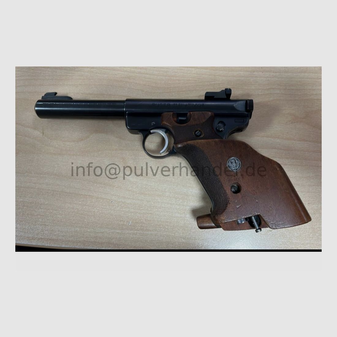 Ruger Mark II Target z uchwytem formowanym .22lr