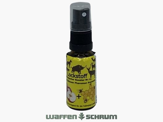 Wildlutscher Flüssigköder Booster Nr.1 20 ml Apfel/Bienen Pheromone