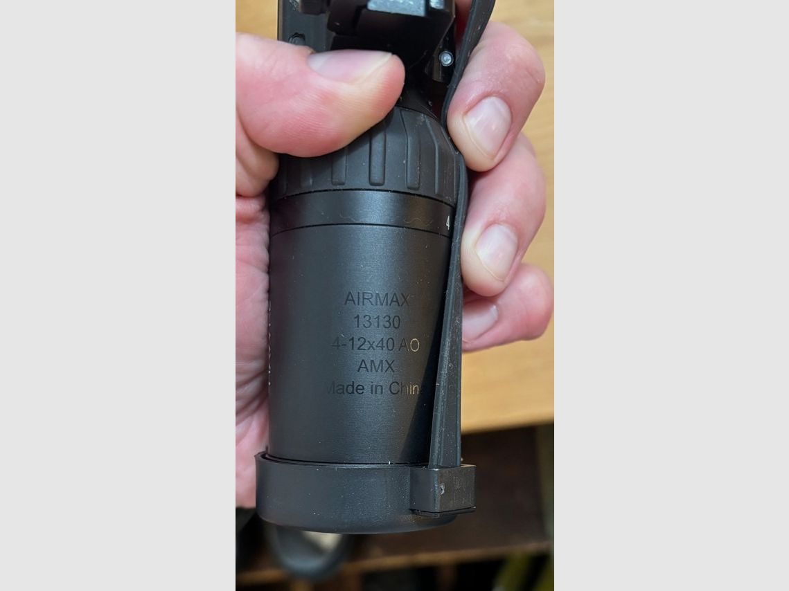 HAWKE luneta celownicza AIRMAX 4-12x40 AO AMX z montażem w stanie jak nowa