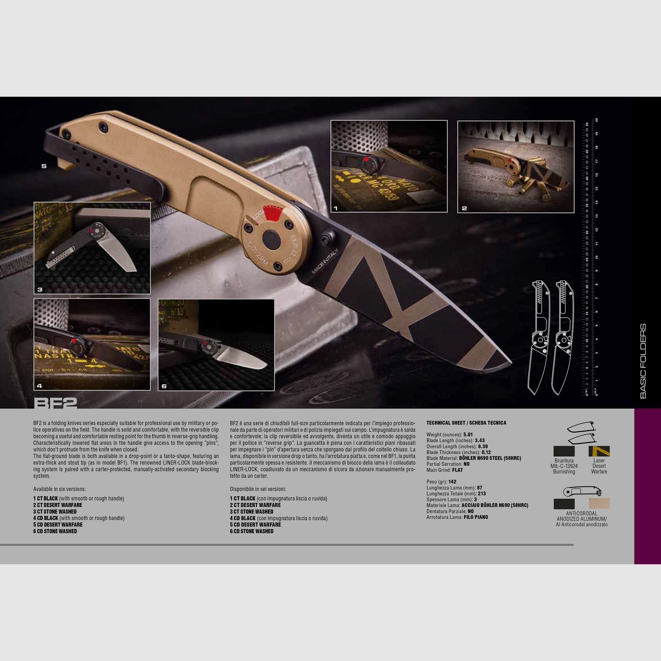 EXTREMA RATIO KLAPPMESSER – LEICHTE/MITTELSCHWERE/SCHWERE, Bild 6 von 29