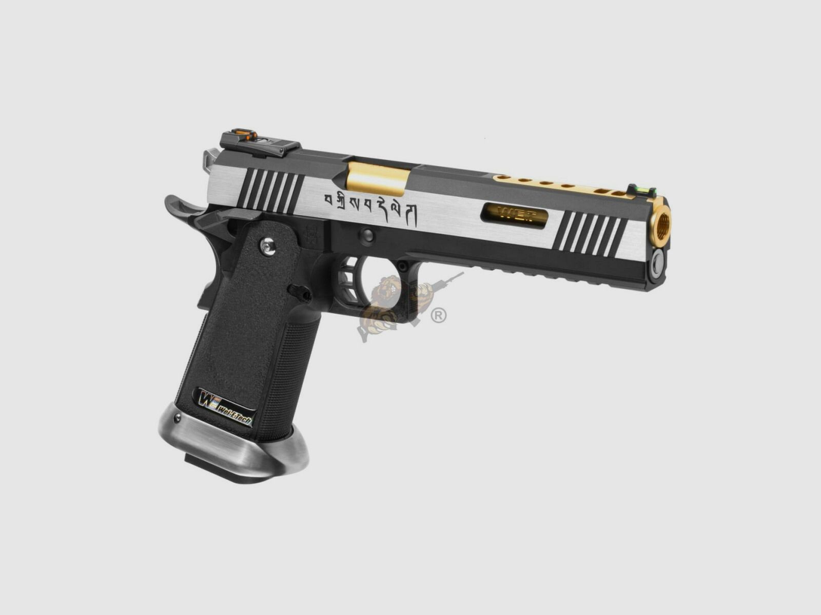 WE Hi-Capa 6 Force A Gold Barrel Full Metal GBB -F-