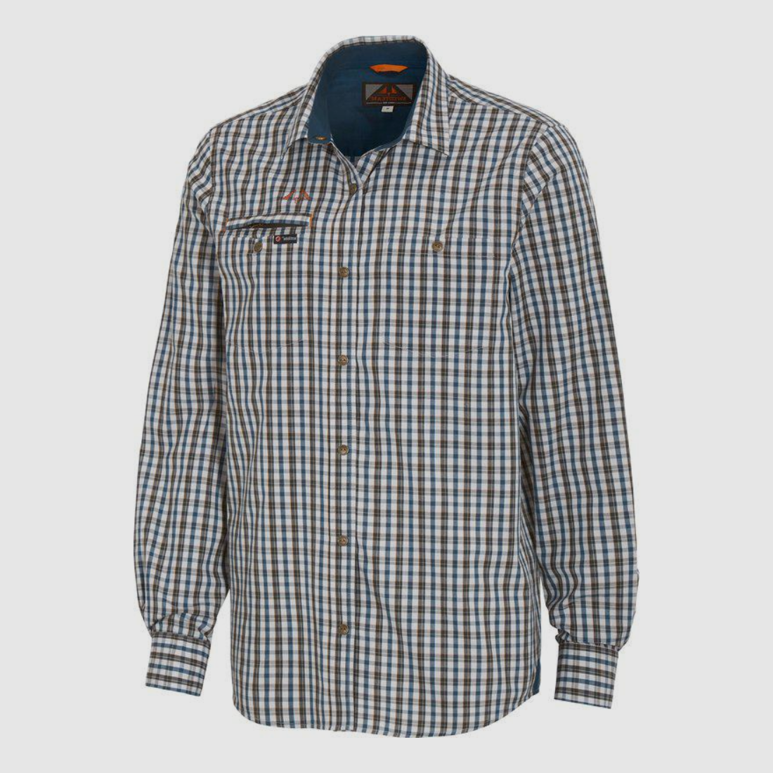 Camisa de cuadros Lynx Antibite Azul – Talla: m, imagen 2 de 2