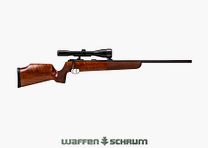 Walther KJS .22Hornet, ZF Zeiss DIAVARI-D 2,5-10x52 Abs.1, montaż na zaczep, długość lufy: 65 cm