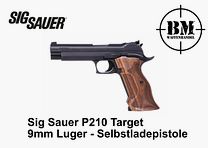 Sig Sauer P210 Target 9mm Luger - Pistolet automatique de match
