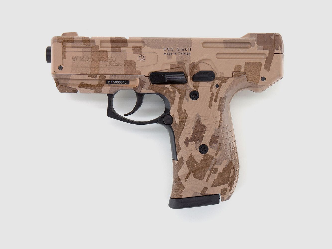 Zoraki	 Zoraki - 925 16/25 Schuss 9 mm P.A.K. camo