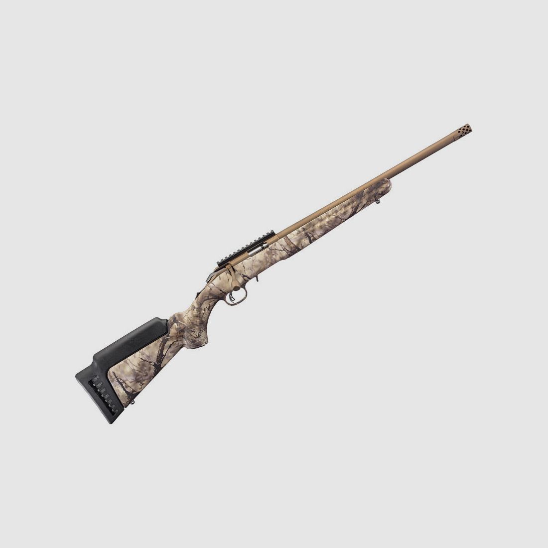 Bolt-action rifle RUGER American Standard GO WILD camo – 17 HMR