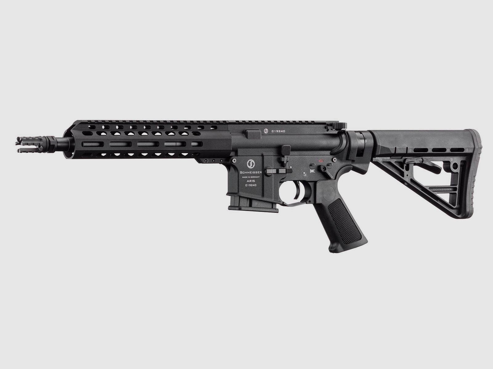 Pack Semi-Automatic Rifle AR15 Schmeisser S4F M-LOK + Red Dot Sight, image 4 of 6