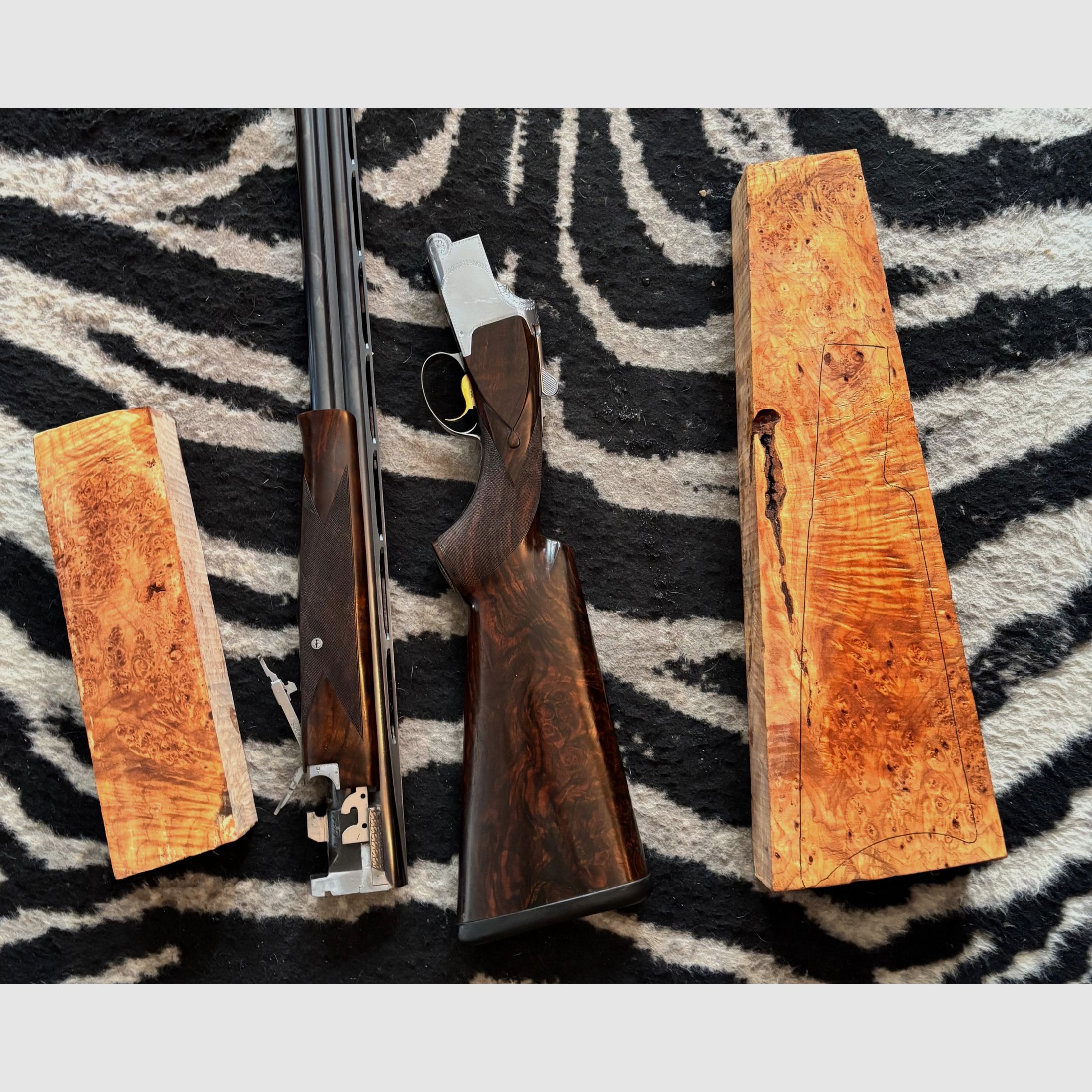 Stock wood super luxury for rear & fore stock, image 2 of 5
