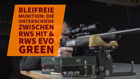 Warum bleifreie Munition? Wir zeigen euch die Unterschiede zwischen RWS HIT und RWS EVO Green!