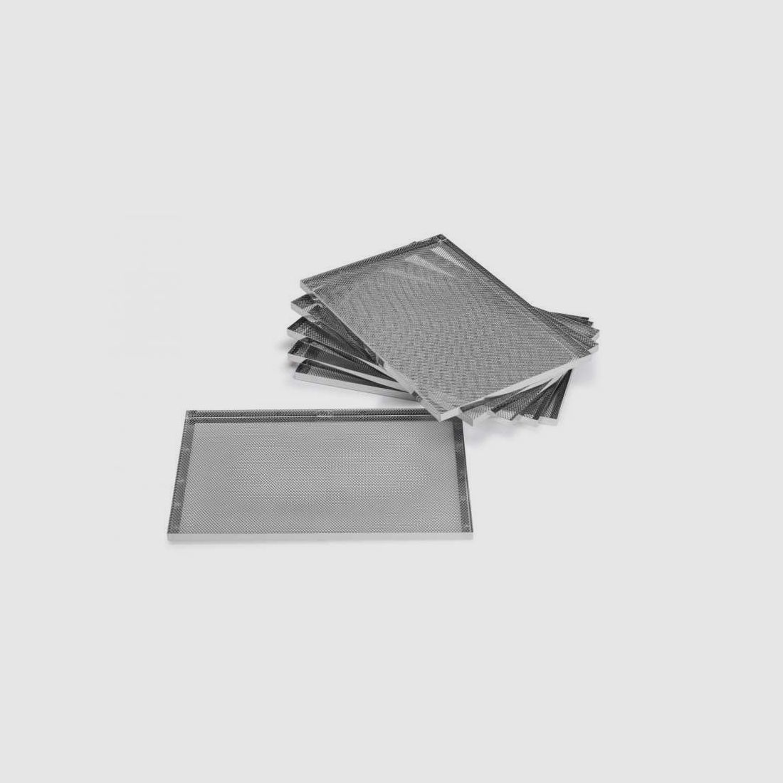 Set mit 6 Edelstahl-Magazinen Tauro