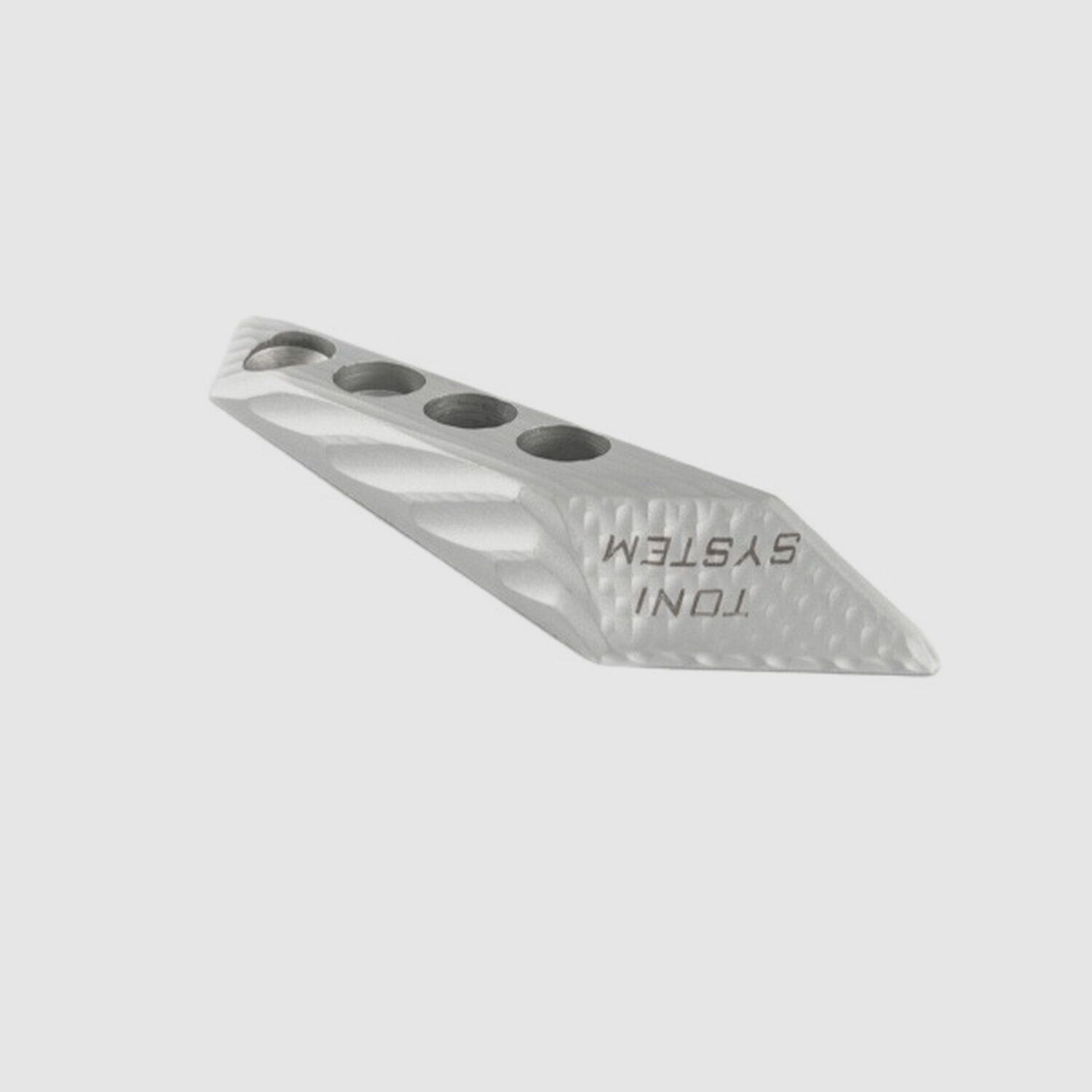 Linkshänder Daumenauflage Silver Toni System Grau