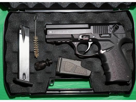 Zoraki 2918 pistolet alarmowy kal. 9mm P.A.K. czarny - stary (PTB 986)