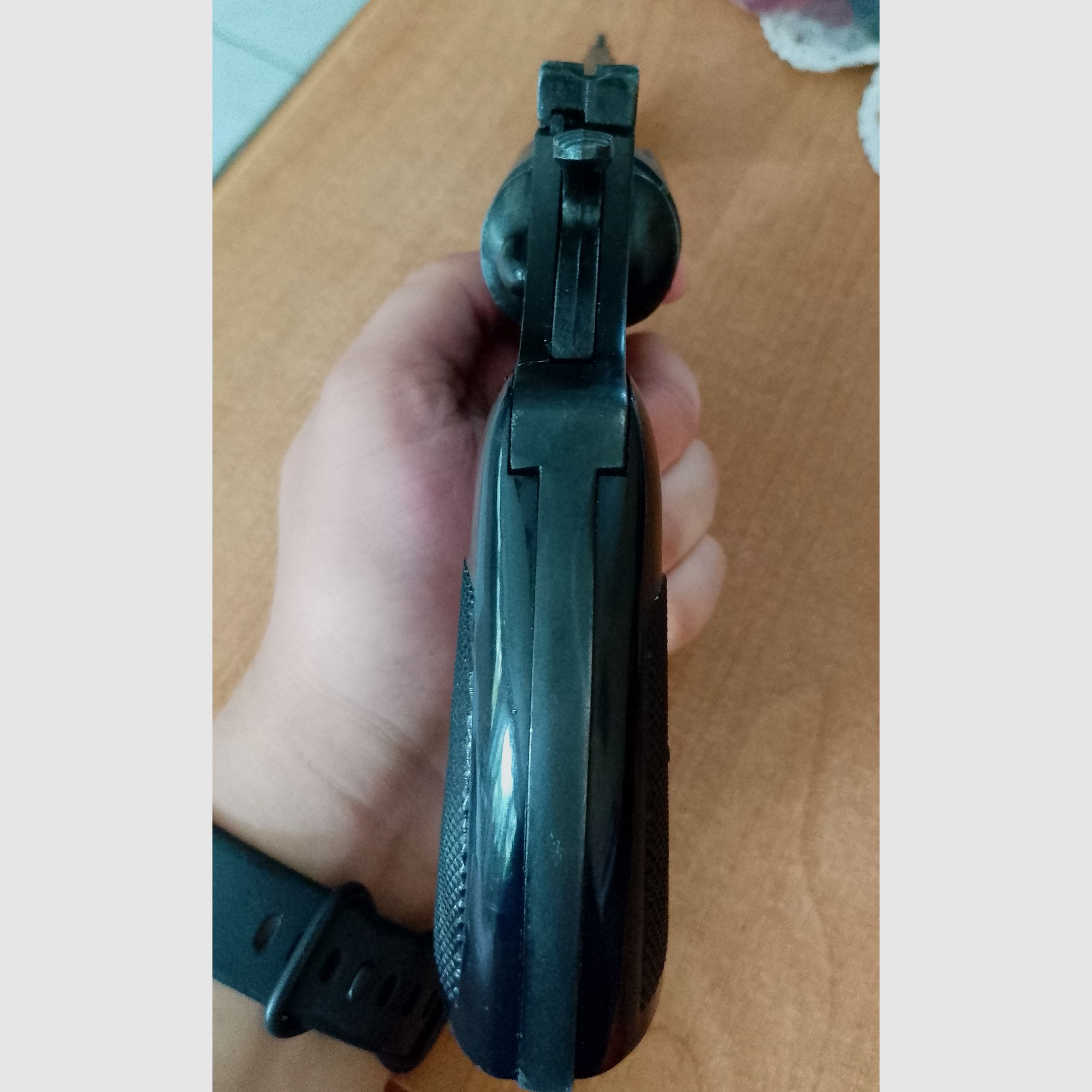 Cuno Melcher ME Magnum im Kal. 9 mm R. Knall im PTB 438