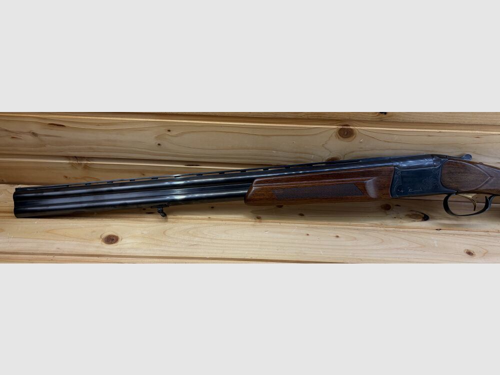 Escopeta Baikal de doble cañón 12/76 / longitud de cañón de 67 cm con chokes intercambiables 12/76